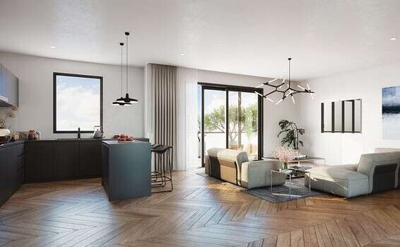 מגוון דירות בגדלים שונים // הדמיה: סטודיו ימית הפקות